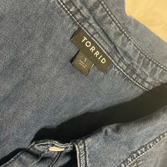 Torrid Button Up Shirt - Picture 2 of 5